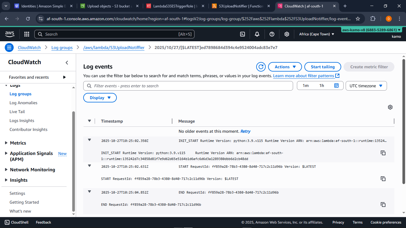 Serverless Notification System