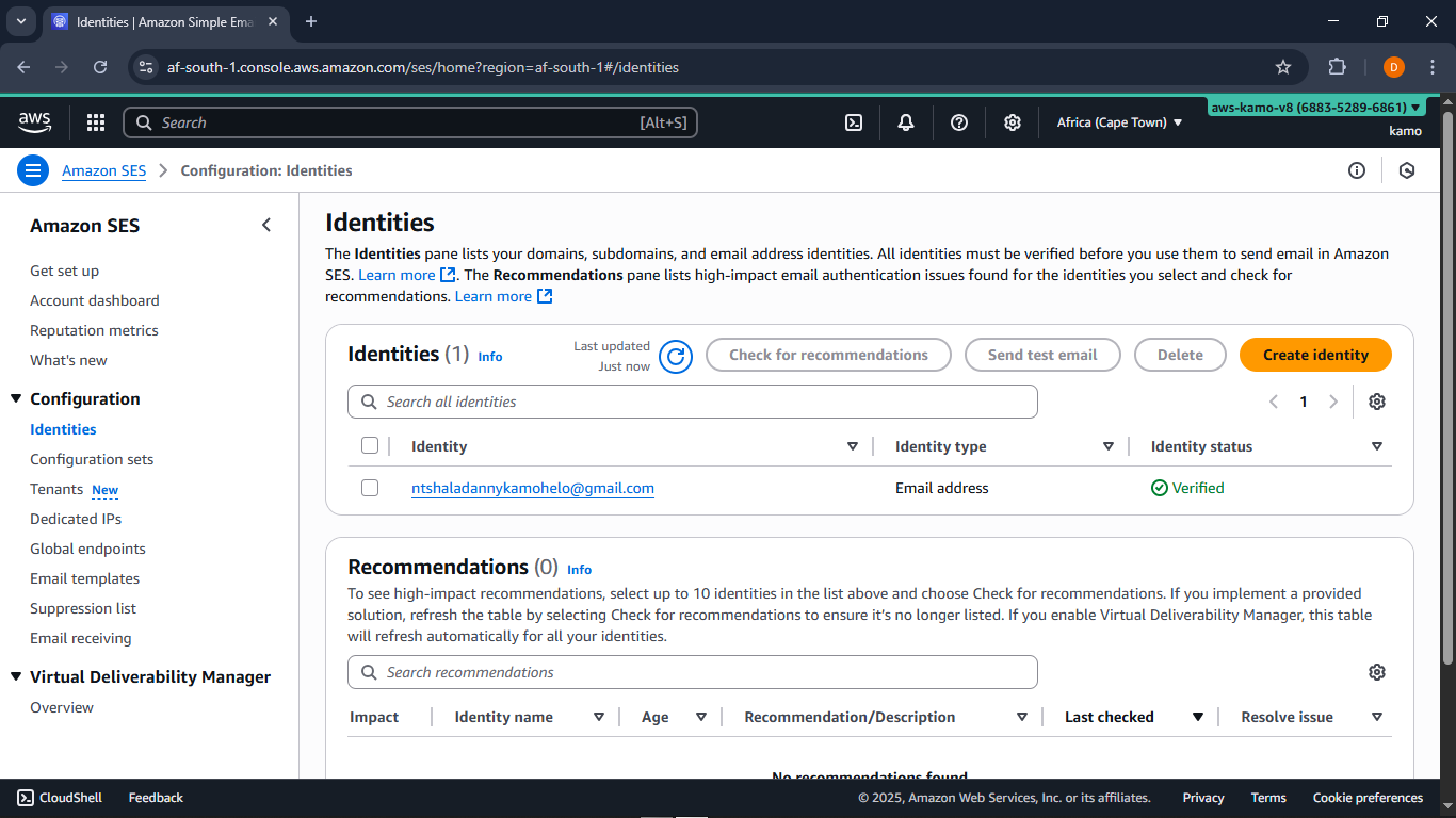 Serverless Notification System
